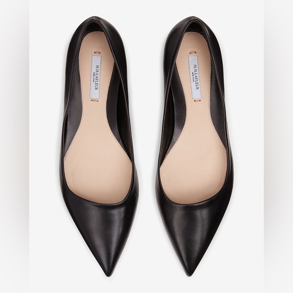 MM Lafleur Sleek Black Flats, Size 37.5 (US 7.5) - Picture 3 of 10